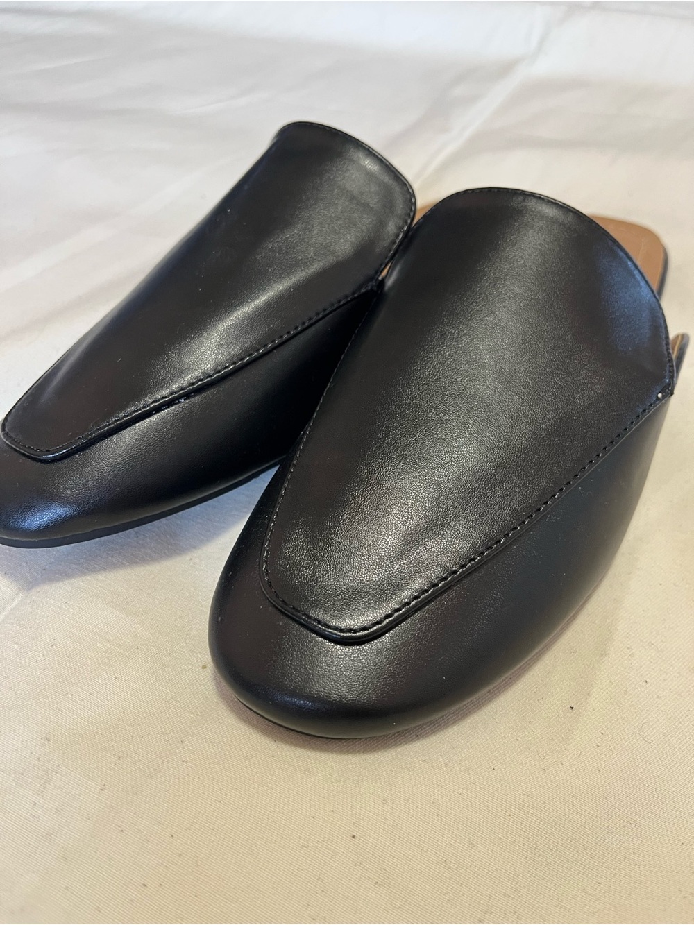 Slip-On Mules - Minimalist Design. Size 41